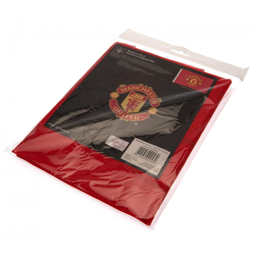 Manchester United FC Crest Flag