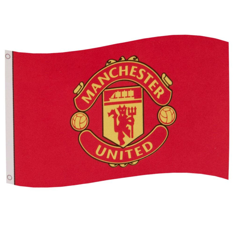 Manchester United FC Core Crest Flag collectible from Infinity Collectibles 2026