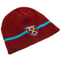 West Ham United FC Stripe Beanie, alternate view