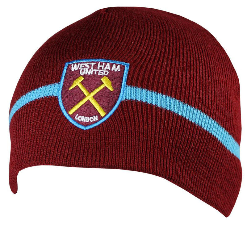 West Ham United FC Stripe Beanie collectible from Infinity Collectibles 2026