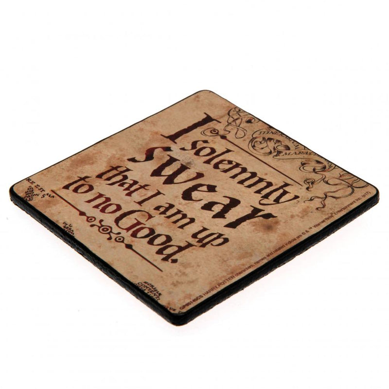 Harry Potter Mug & Coaster Set Marauders Map, side angle