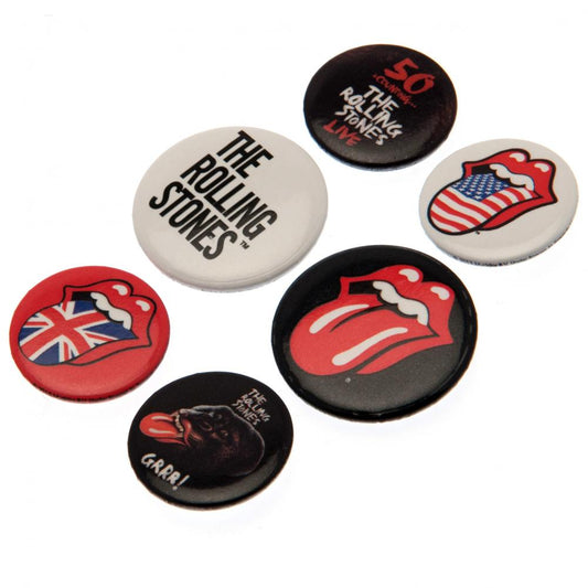 The Rolling Stones Button Badge Set, alternate view