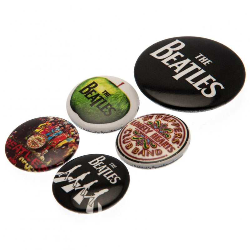 The Beatles Apple Corps Button Badge Set, alternate view