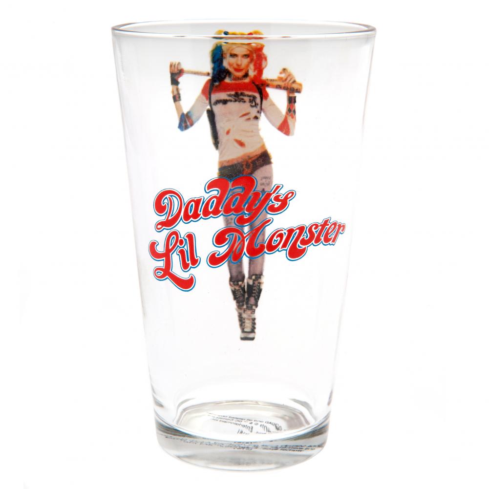 Suicide Squad Large Glass Harley Quinn