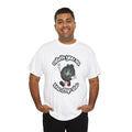 'Catch You On The Flip Side' Men's Vinyl T-Shirt, in display