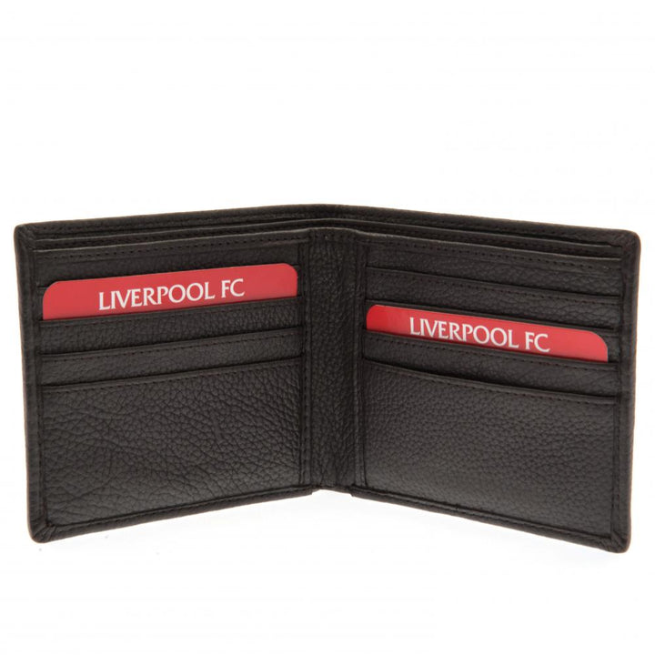 Liverpool FC Brown Leather Wallet