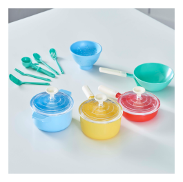 Casdon Pan Set Pretend Kitchen Cookware for Children
