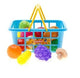 Casdon Fruit and Veg Basket Pretend Grocery Toy Set