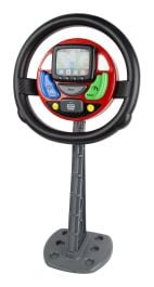 Casdon Sat Nav Steering Wheel Interactive Driving Toy for Kids