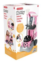 Casdon Deluxe Hetty Cleaning Trolley Role Play Toy