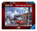Railway Crossing 1000 Piece Jigsaw Puzzle collectible from Abgee