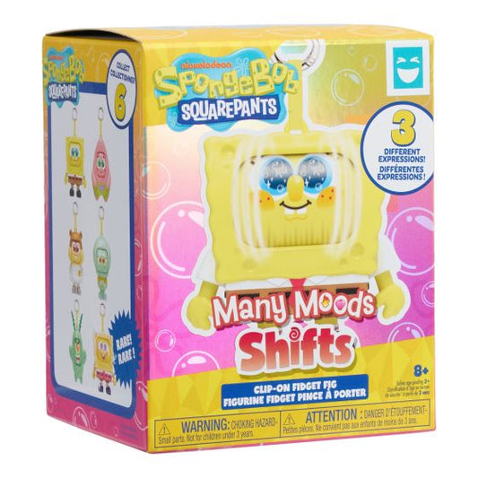 Happy Haul Spongebob Many Moods Fig Clips Ons