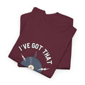 'I've Got That On Vinyl' T-Shirt, size reference