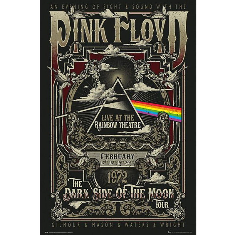 Pink Floyd Poster Rainbow Theatre collectible from Infinity Collectibles 2026