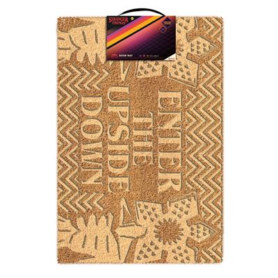 Stranger Things Enter The Upside Down Embossed Doormat
