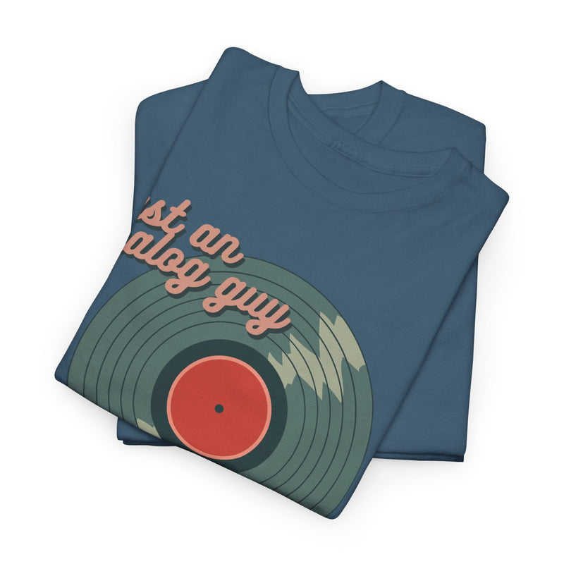 'Just an Analog Guy, In a Digital World' Men's T-Shirt, alternate view