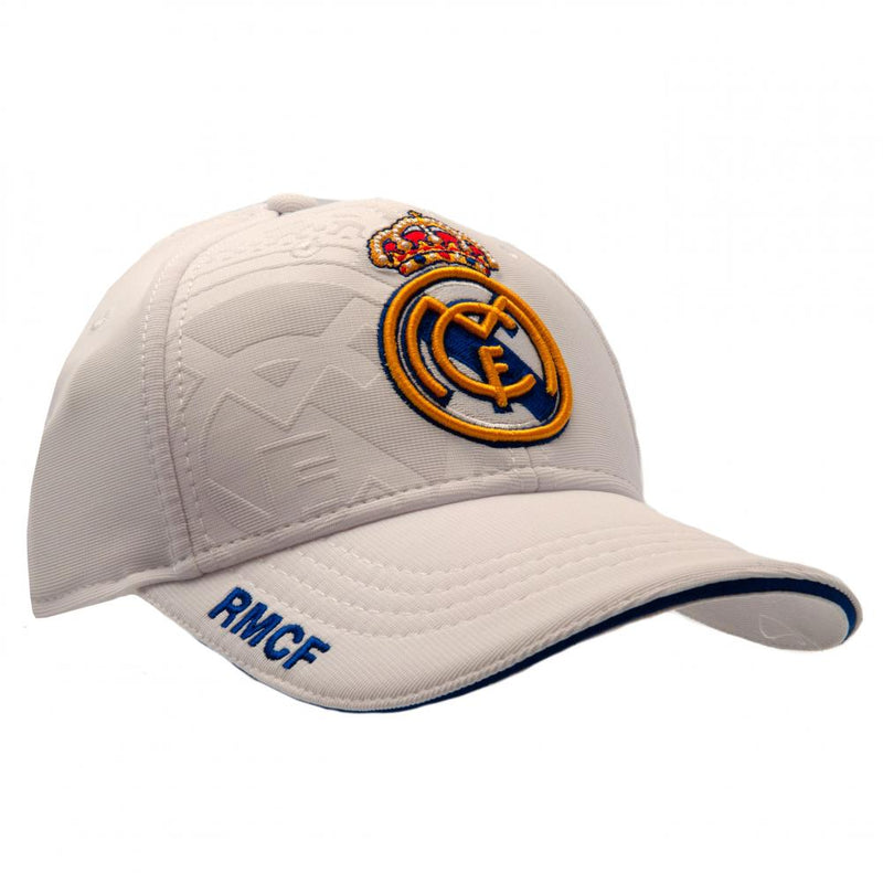 Real Madrid CF White Debossed Cap collectible from Infinity Collectibles 2026