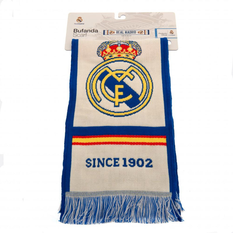Real Madrid CF Established Scarf, close-up detail