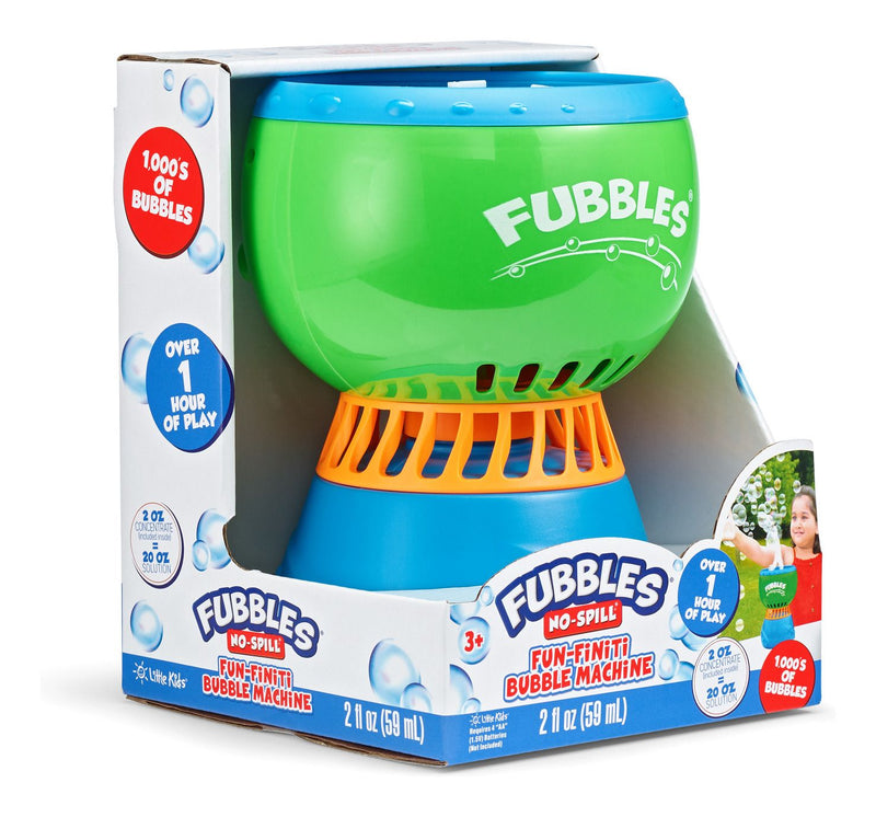 Fubbles No-Spill Fun-Finiti Bubble Machine - Image