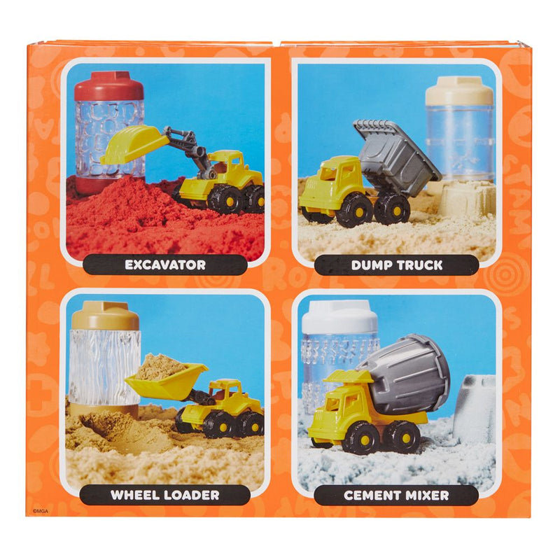 Wonder Factory Never Dry Construction Trucks Assortment - Image