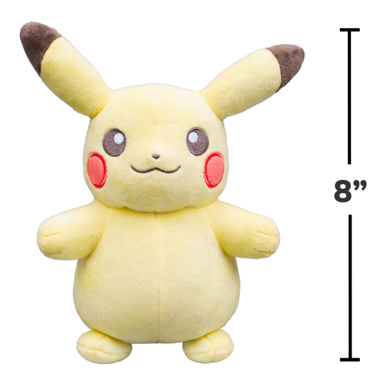 Pokemon - 8" Plush - Pastel Pikachu - 30th Anniversary