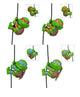 TMNT Scalers 2" Assortment Teenage Mutant Ninja Turtles Reduction