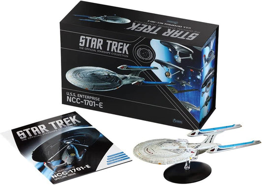 U.S.S. Enterprise NCC-1701-E (Sovereign-class) XL EDITION Ship Model Die Cast Starship (Eaglemoss / Star Trek, alternate view