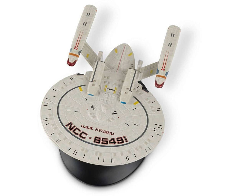 U.S.S. Kyushu (New Orleans Class) Model Die Cast Ship STDC095 (Eaglemoss / Star Trek), packaging shot