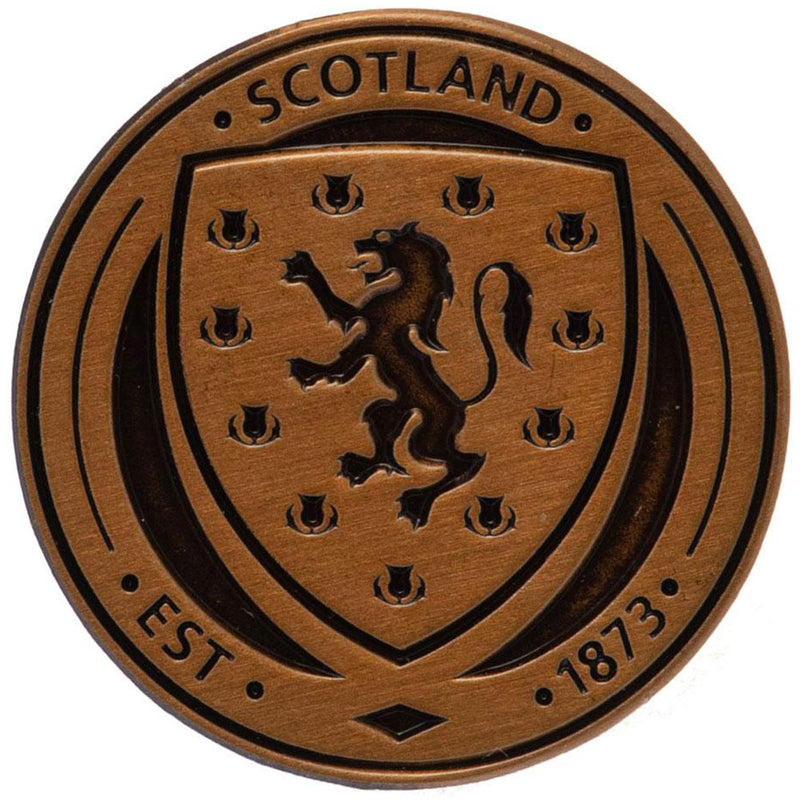 Scottish FA Antique Gold Crest Badge collectible from Infinity Collectibles 2026