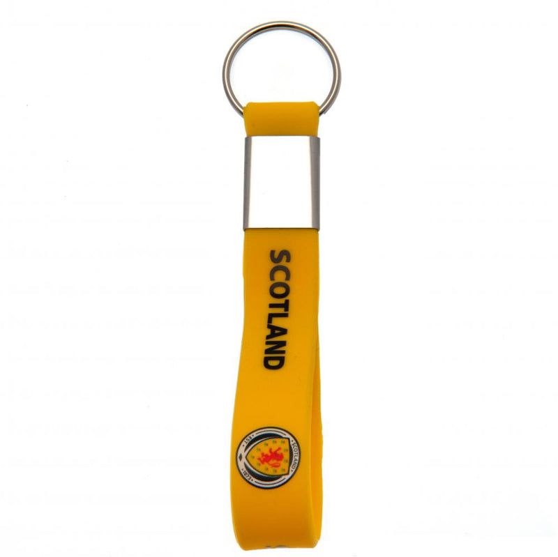 Scottish FA Silicone Keyring, alternate view