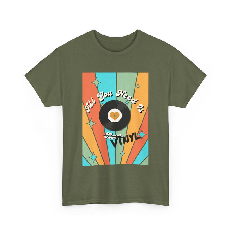'All You Need Is Vinyl' T-Shirt, packaging shot