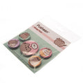 Pusheen Hi Button Badge Set, side angle