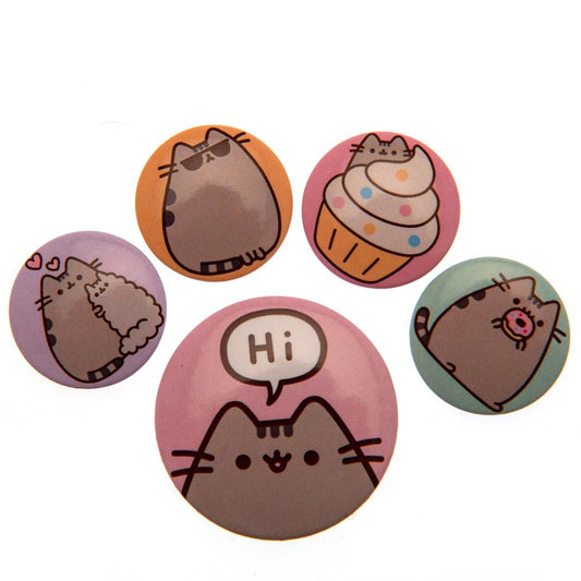 Pusheen Hi Button Badge Set collectible from Infinity Collectibles 2026