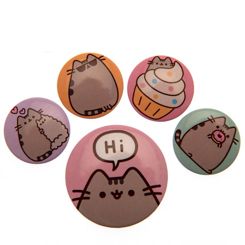 Pusheen Hi Button Badge Set collectible from Infinity Collectibles 2026