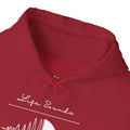 'Life Sounds Better on Vinyl' Men's Hoodie, in display