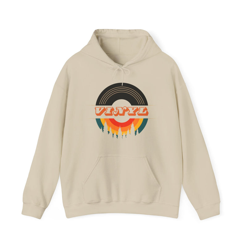Vinyl Record Logo Men's Hoodie, alternate view