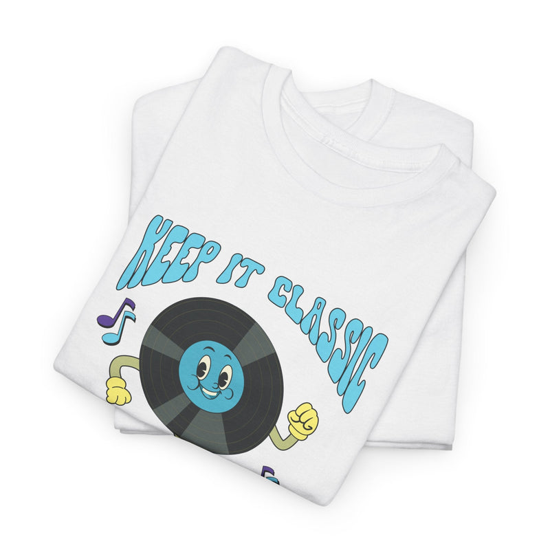 'Keep It Classic' Retro T-Shirt, alternate view