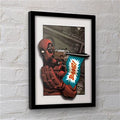 Marvel Comics Deadpool (Bang!) Breakout 3D Effect Framed 30 x 40 cm Print, alternate view