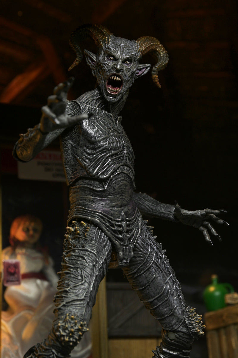The Conjuring Universe Malthus the Demon Ultimate 7" Scale Action Figure close up detail