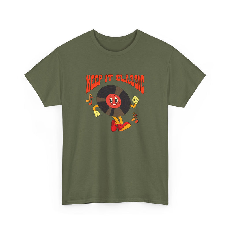 'Keep It Classic' Retro T-Shirt, packaging shot