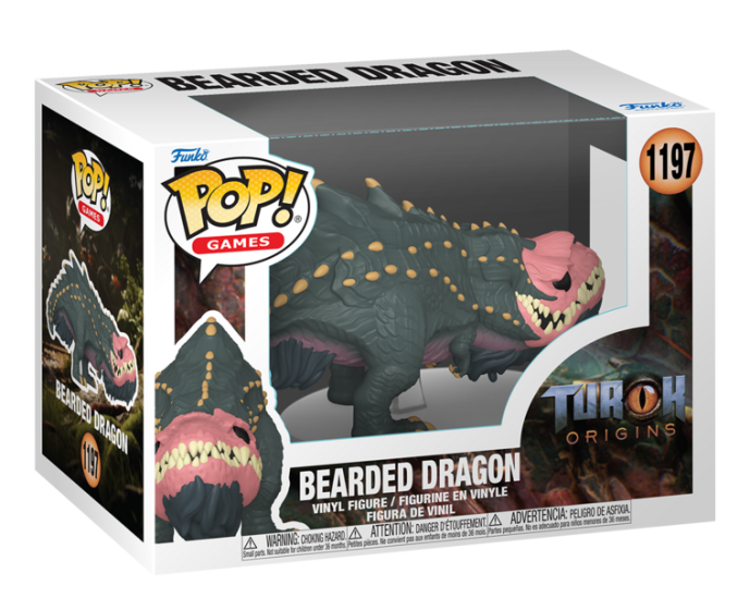 Pop! Vinyl - Turok - Bearded Dragon collectible from Abgee