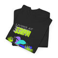 'Living at 33rpm' Flouro Men's T-Shirt, additional view
