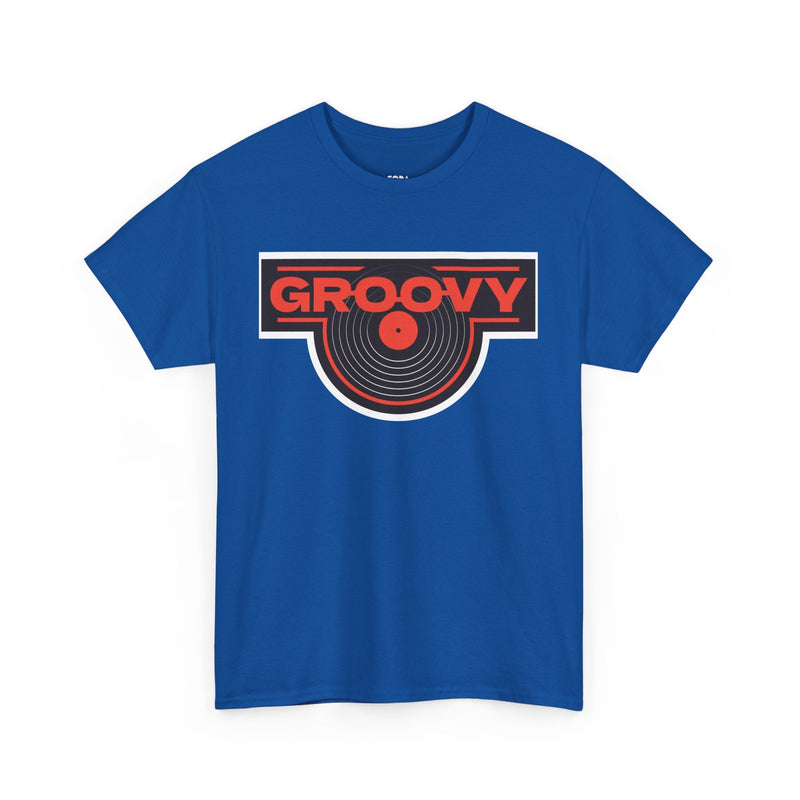 'Groovy' Men's T-Shirt, rear view