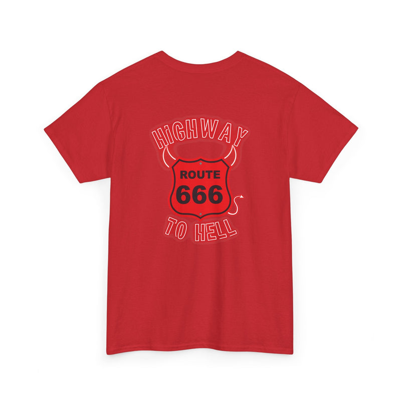 'Highway to Hell' Lyric T-Shirt, packaging shot