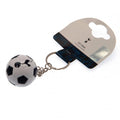 Tottenham Hotspur FC Football Keyring, side angle