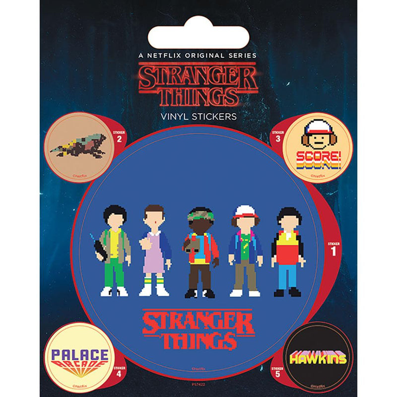 Stranger Things Arcade Stickers collectible from Infinity Collectibles 2026