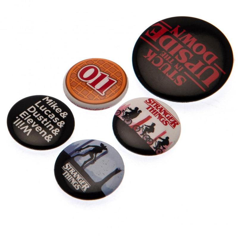 Stranger Things Button Badge Set, alternate view