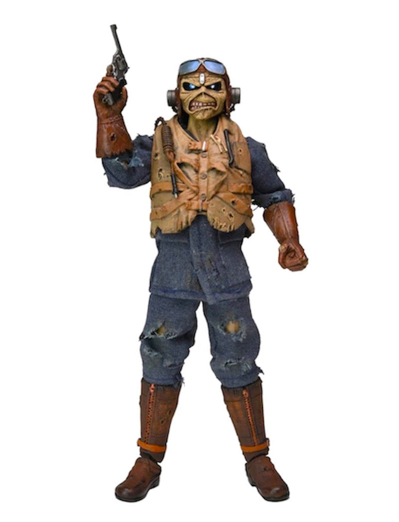 Iron Maiden Eddie "Aces High" 8" Clothed Action Figure