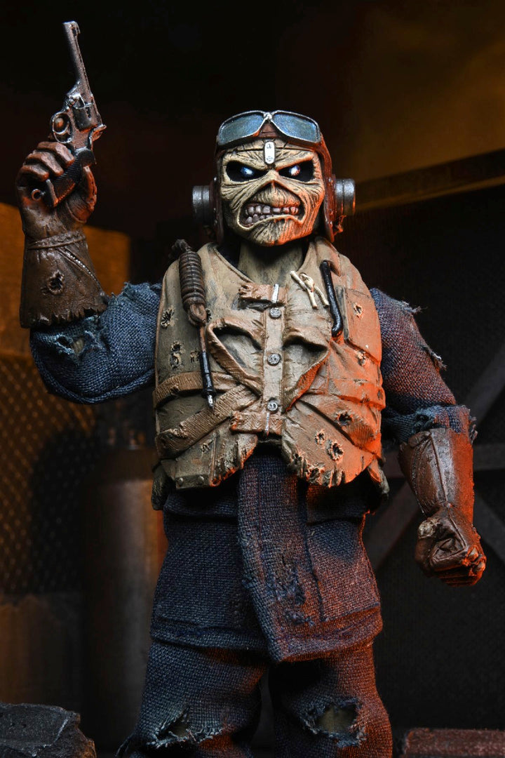 Iron Maiden Eddie "Aces High" 8" Clothed Action Figure