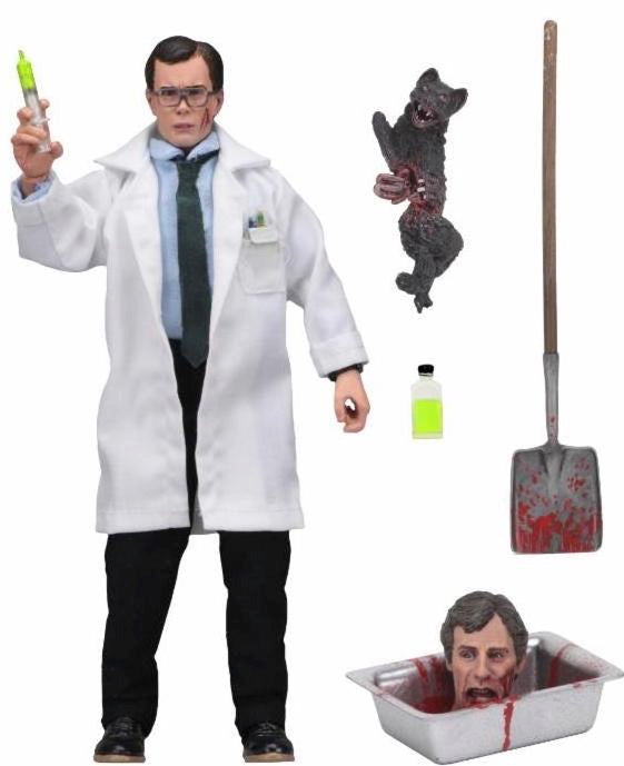 Re Animator Herbert West 8 Inch Clothed Action Figure